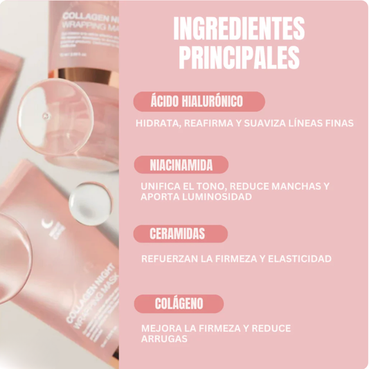Mascarilla reparación colágeno